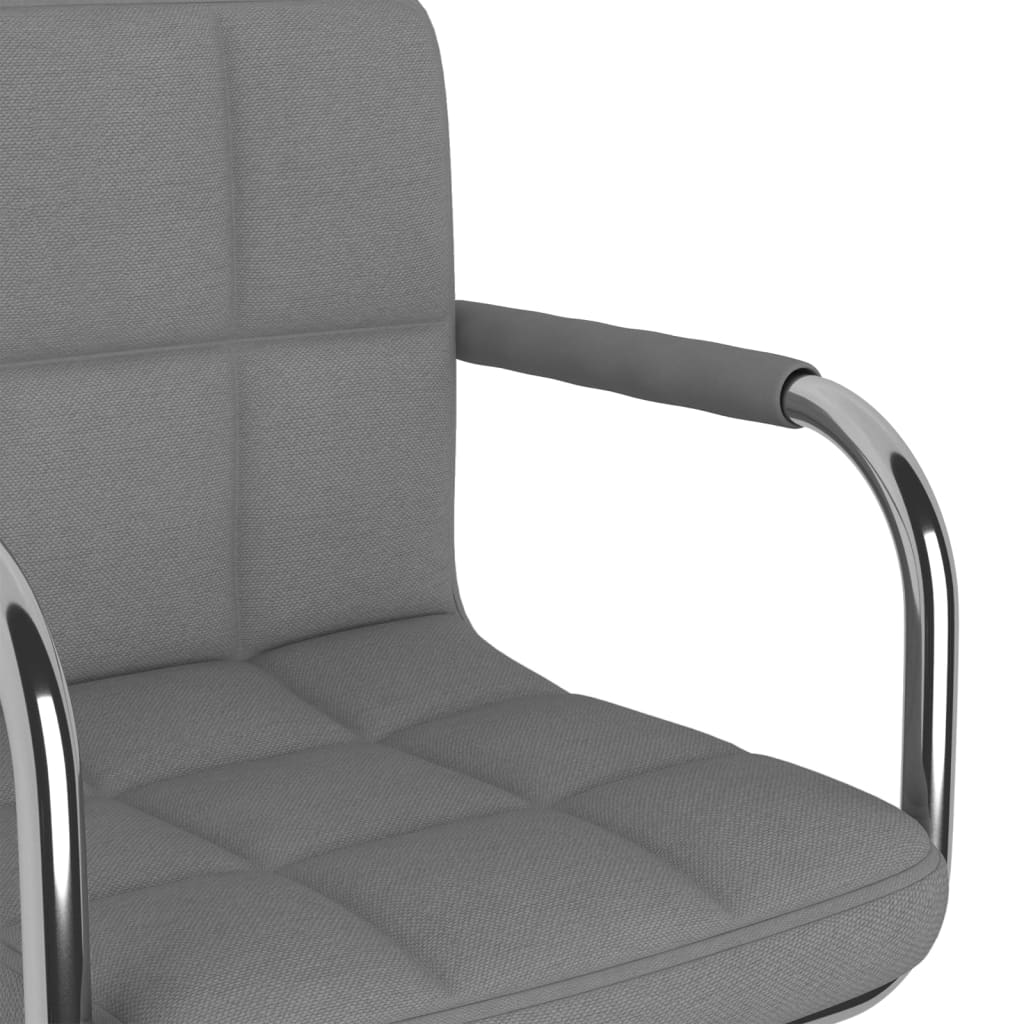 Bürostuhl Drehbar Hellgrau Stoff - Premium Bürostühle  - Just €119.20! Shop now at homesales4u