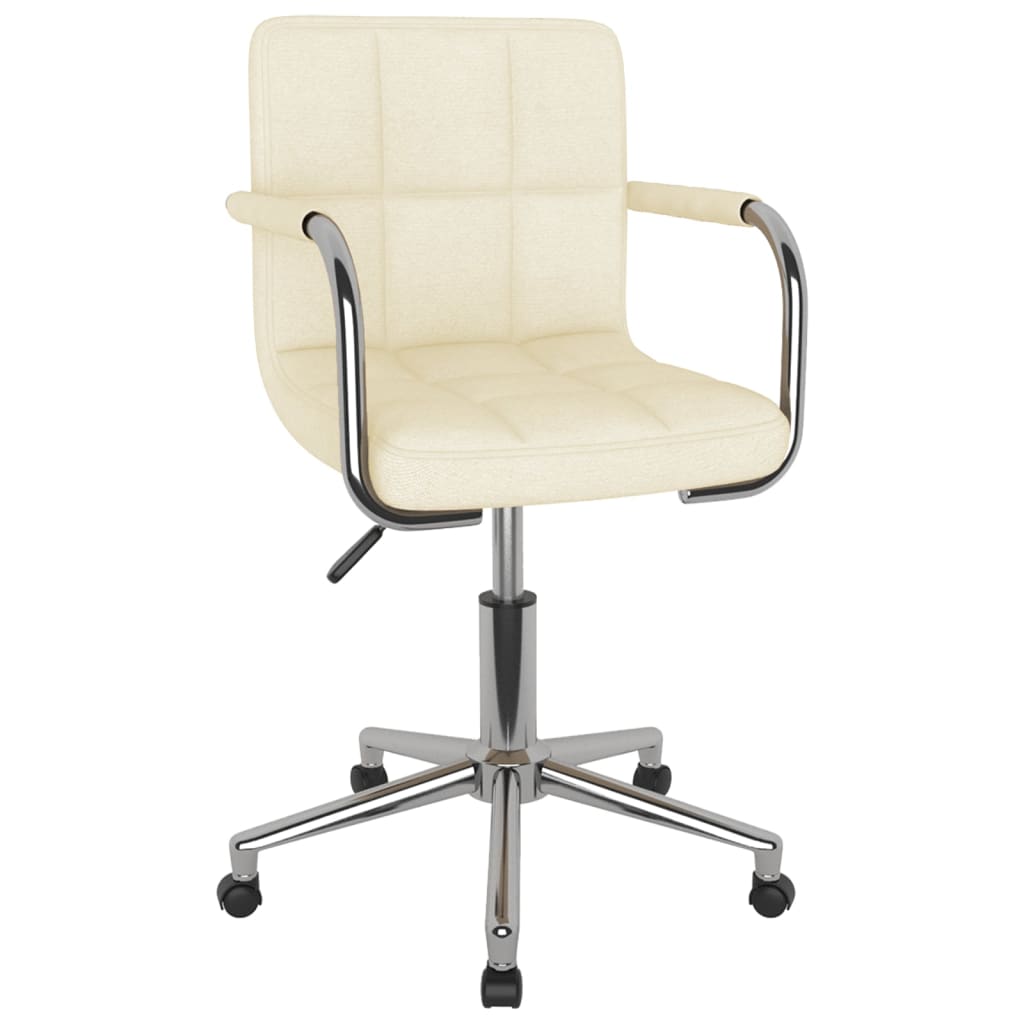 Bürostuhl Drehbar Creme Stoff - Premium Bürostühle  - Just €123.44! Shop now at homesales4u