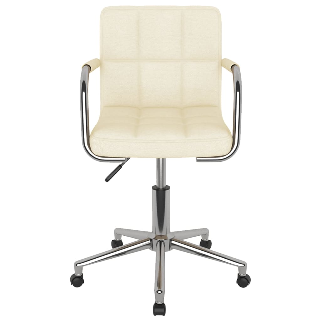 Bürostuhl Drehbar Creme Stoff - Premium Bürostühle  - Just €123.44! Shop now at homesales4u