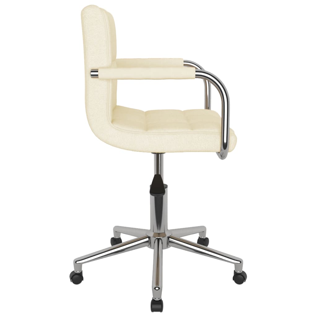 Bürostuhl Drehbar Creme Stoff - Premium Bürostühle  - Just €123.44! Shop now at homesales4u