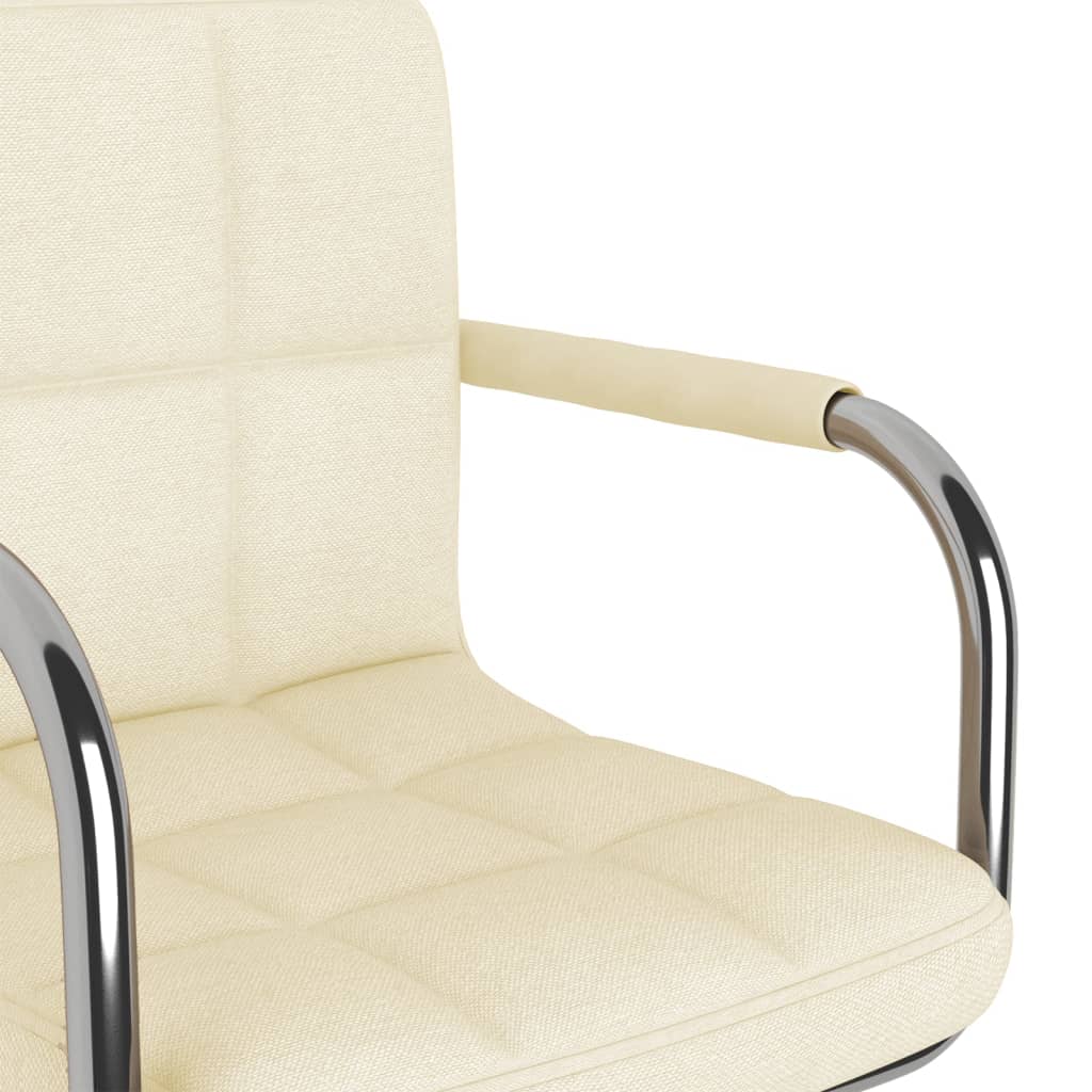 Bürostuhl Drehbar Creme Stoff - Premium Bürostühle  - Just €123.44! Shop now at homesales4u