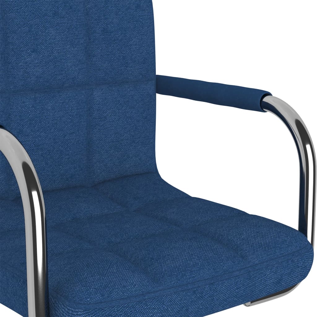 Bürostuhl Drehbar Blau Stoff - Premium Bürostühle  - Just €112.92! Shop now at homesales4u
