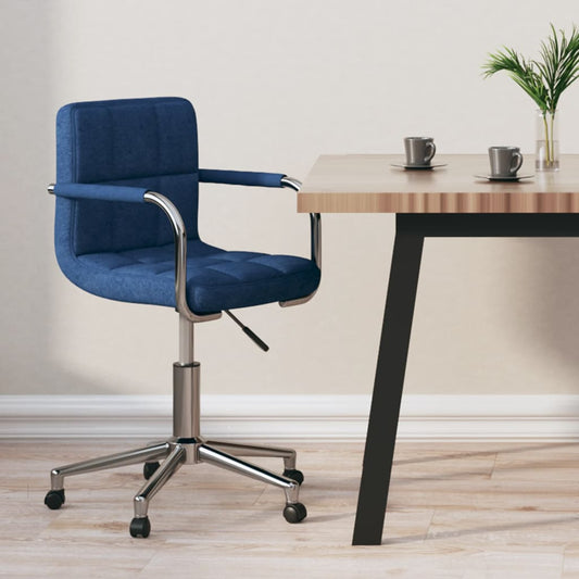 Bürostuhl Drehbar Blau Stoff - Premium Bürostühle  - Just €112.92! Shop now at homesales4u
