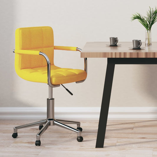 Bürostuhl Drehbar Senfgelb Stoff - Premium Bürostühle  - Just €123.58! Shop now at homesales4u