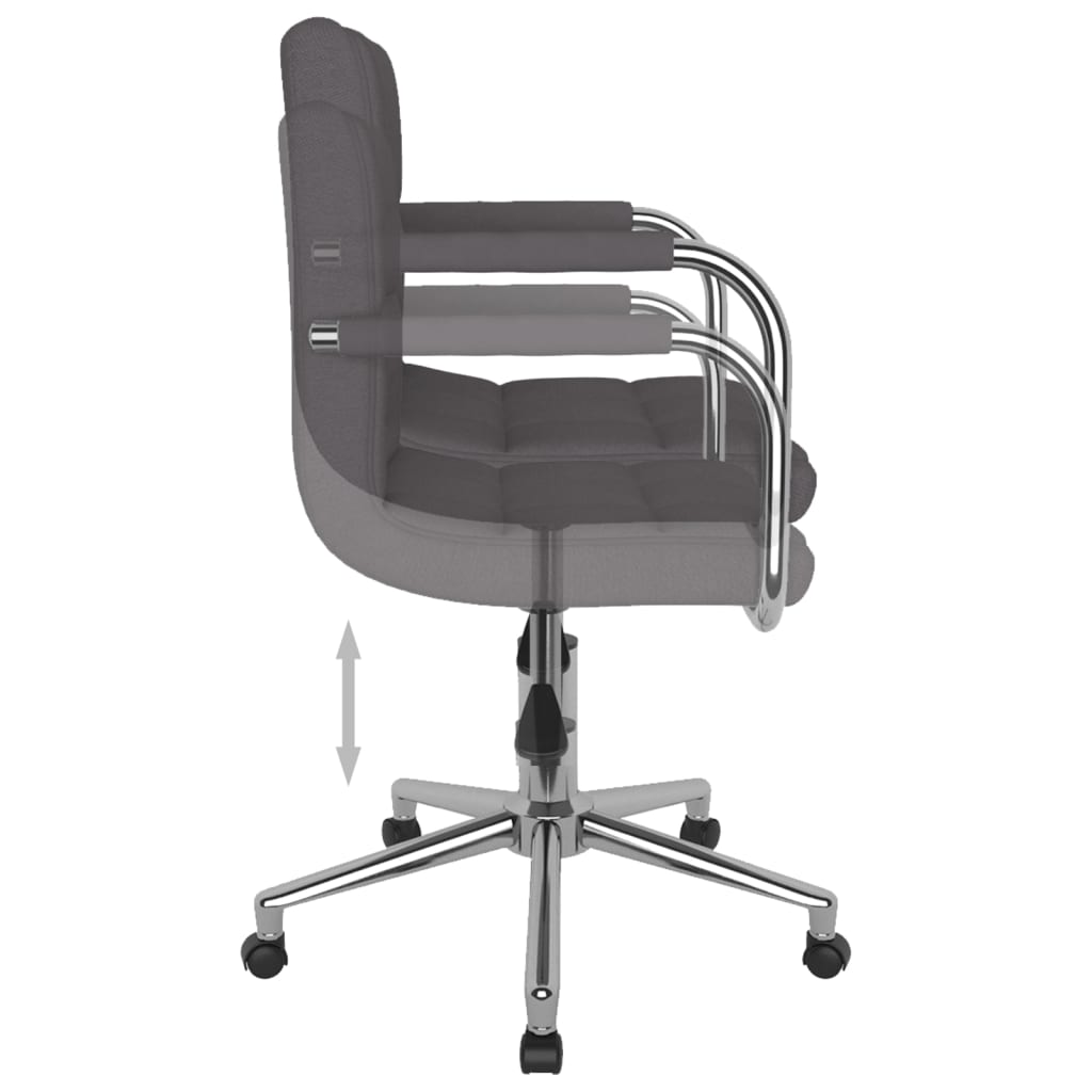 Bürostuhl Drehbar Taupe Stoff - Premium Bürostühle  - Just €102.21! Shop now at homesales4u