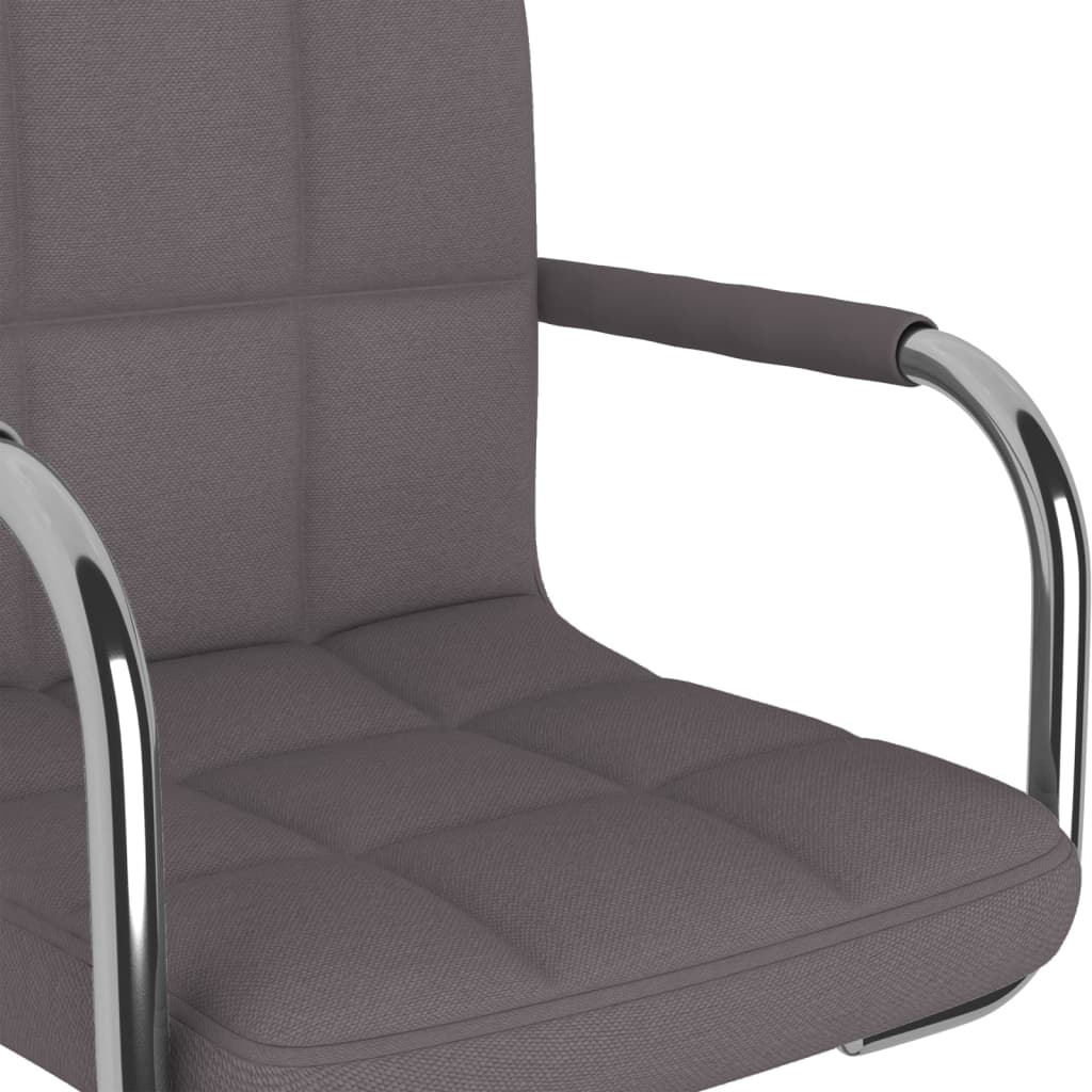 Bürostuhl Drehbar Taupe Stoff - Premium Bürostühle  - Just €102.21! Shop now at homesales4u
