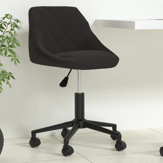 Bürostuhl Drehbar Schwarz Samt - Premium Bürostühle  - Just €105.42! Shop now at homesales4u