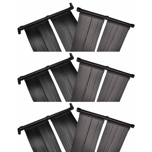 Solar-Panel Poolheizung 6 Stk. 80x620 cm - Premium Poolheizungen  - Just €1321.30! Shop now at homesales4u