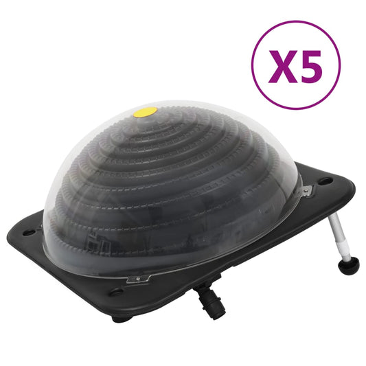 Solarkugel Poolheizung 5 Stk. 75x75x36 cm HDPE Aluminium - Premium Poolheizungen  - Just €980.99! Shop now at homesales4u