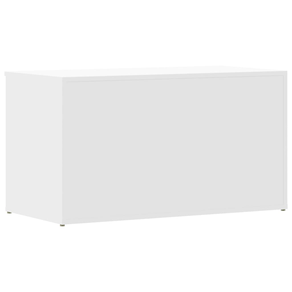 Aufbewahrungstruhe Weiß 84x42x46 cm Holzwerkstoff - Premium Aufbewahrungstruhen  - Just €77.73! Shop now at homesales4u