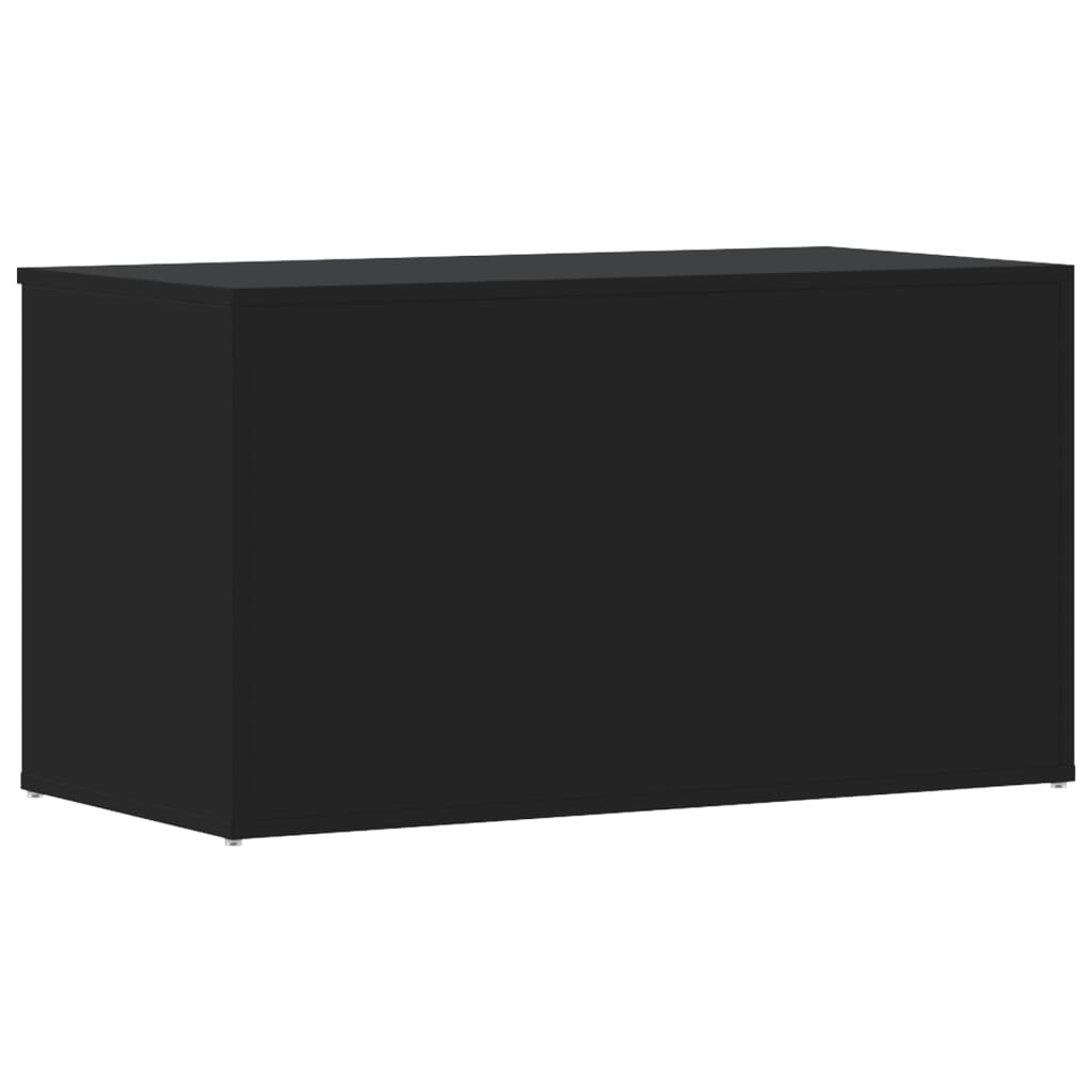 Aufbewahrungstruhe Schwarz 84x42x46 cm Holzwerkstoff - Premium Aufbewahrungstruhen  - Just €82.74! Shop now at homesales4u