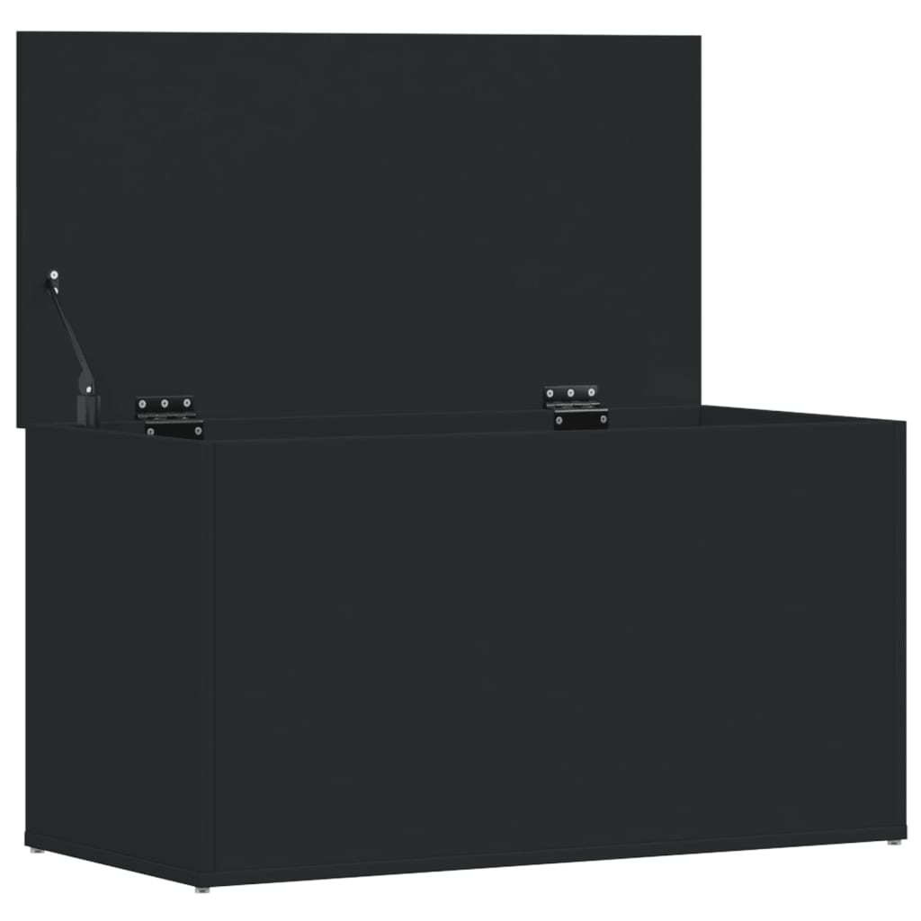Aufbewahrungstruhe Schwarz 84x42x46 cm Holzwerkstoff - Premium Aufbewahrungstruhen  - Just €82.74! Shop now at homesales4u