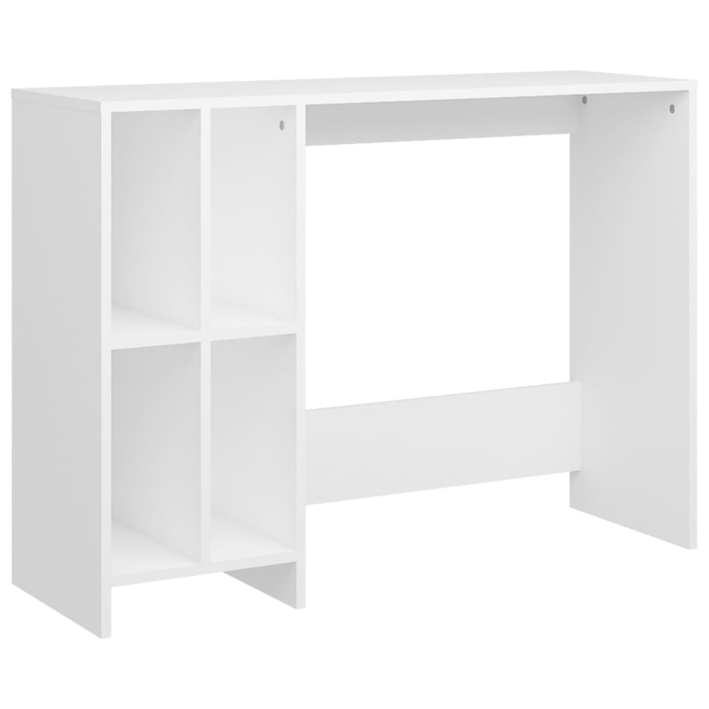 Computertisch Weiß 102,5x35x75 cm Holzwerkstoff - Premium Schreibtische  - Just €78.34! Shop now at homesales4u