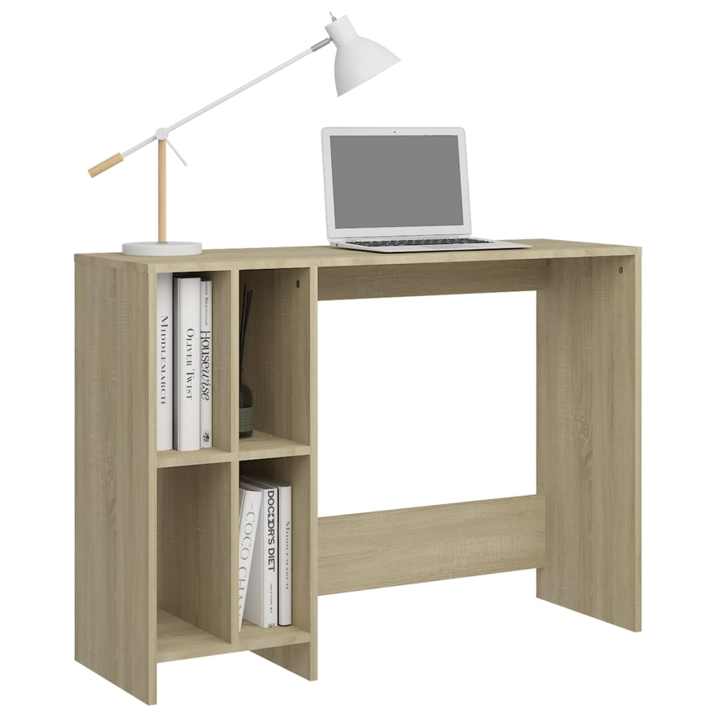 Computertisch Sonoma-Eiche 102,5x35x75 cm Holzwerkstoff - Premium Schreibtische  - Just €67.47! Shop now at homesales4u