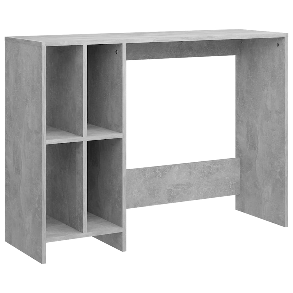 Computertisch Betongrau 102,5x35x75 cm Holzwerkstoff - Premium Schreibtische  - Just €66.98! Shop now at homesales4u