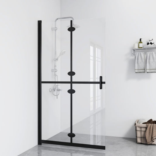 Faltbare begehbare Duschwand Transparentes ESG Glas 110x190 cm - Premium Duschwände  - Just €278.56! Shop now at homesales4u