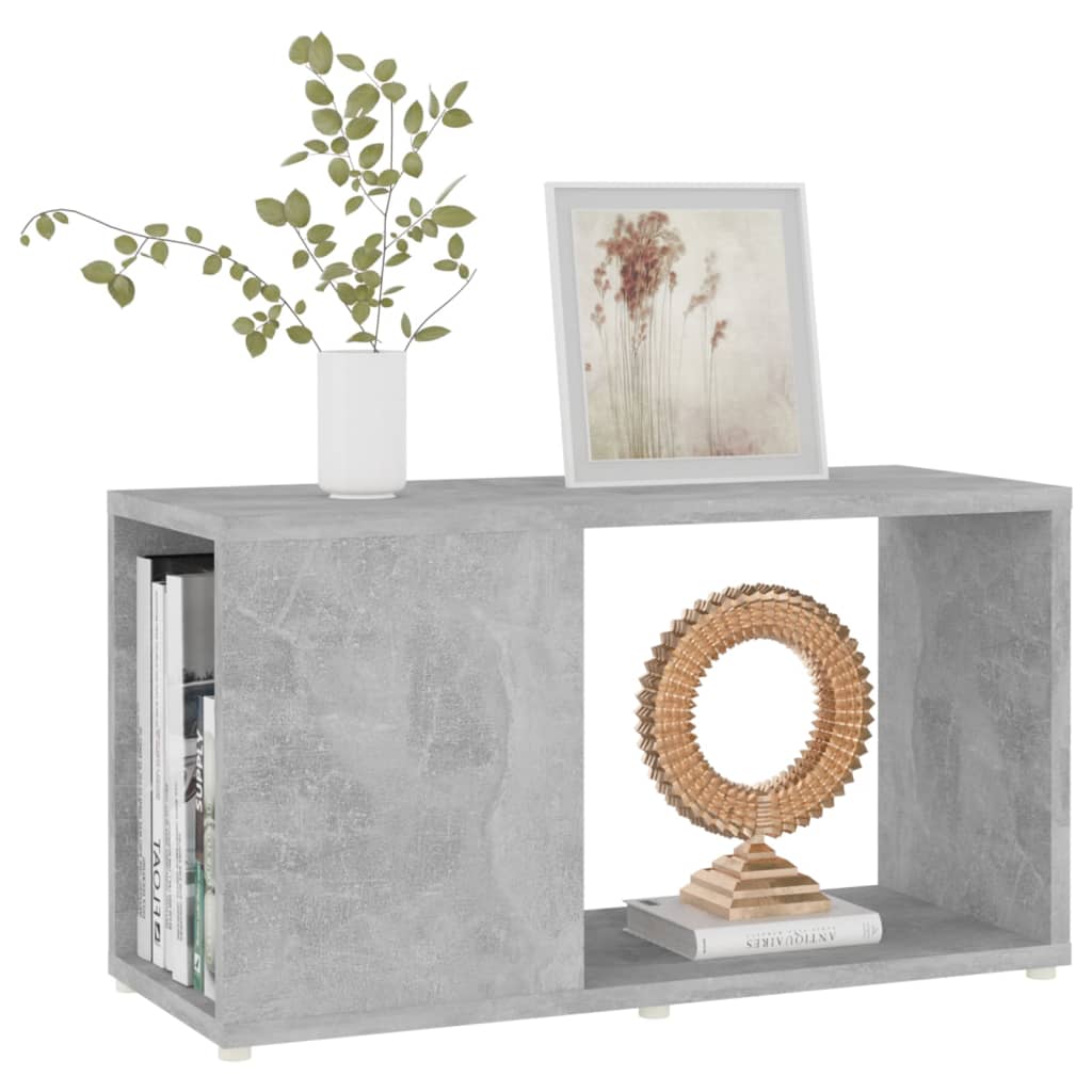 TV-Schrank Betongrau 60x24x32 cm Holzwerkstoff - Premium Bücherregale & Bücherschränke  - Just €30.30! Shop now at homesales4u