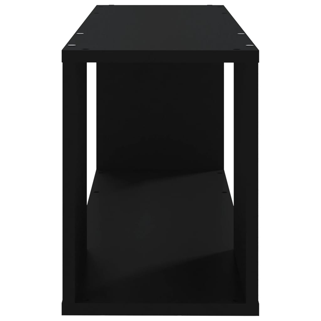 TV-Schrank Schwarz 80x24x32 cm Holzwerkstoff - Premium Bücherregale & Bücherschränke  - Just €40.02! Shop now at homesales4u