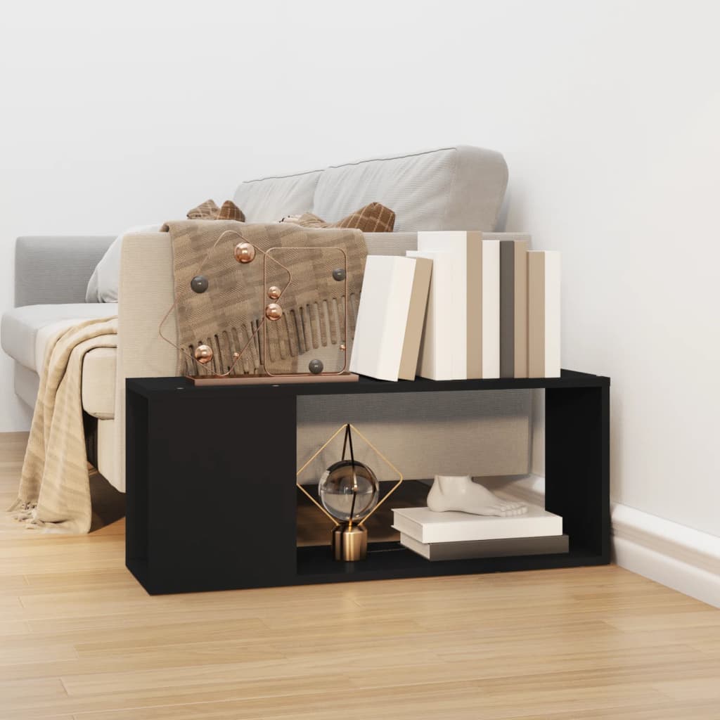 TV-Schrank Schwarz 80x24x32 cm Holzwerkstoff - Premium Bücherregale & Bücherschränke  - Just €40.02! Shop now at homesales4u