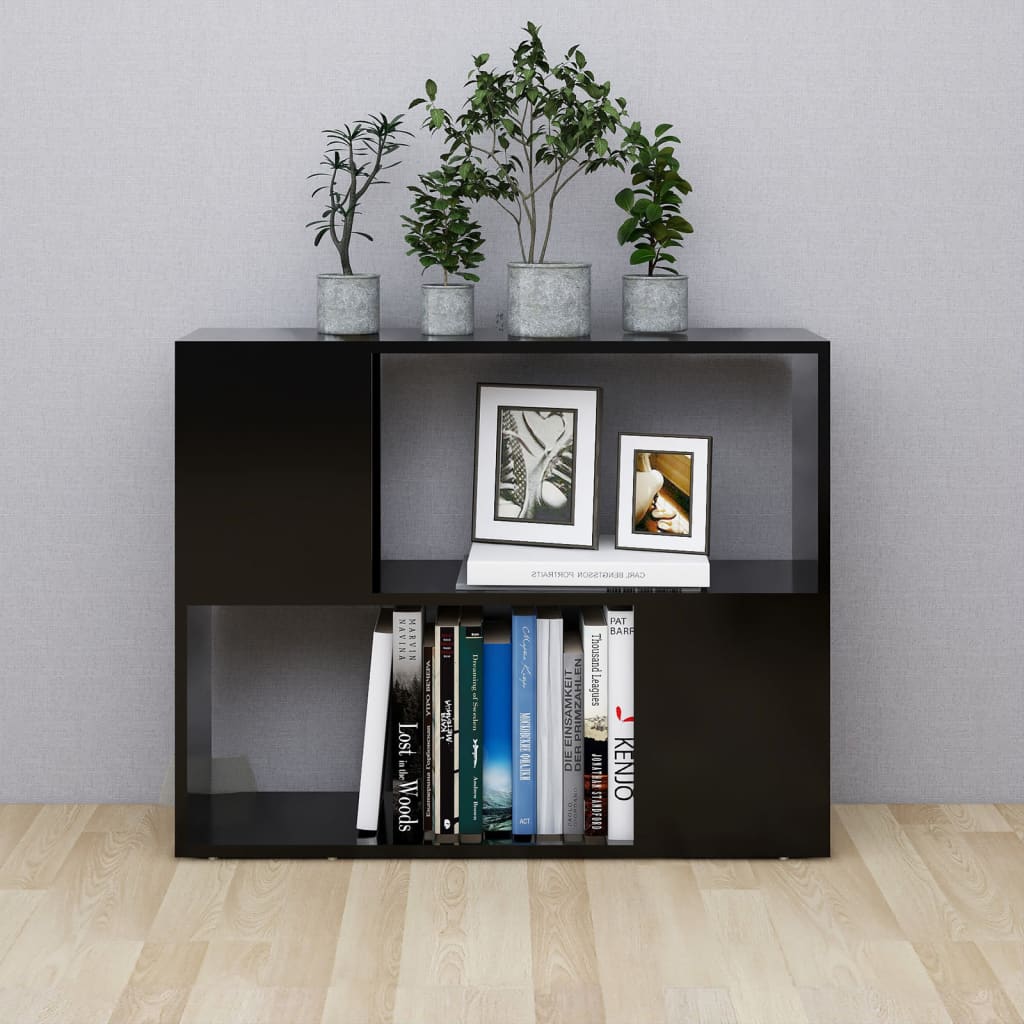 TV-Schrank Schwarz 80x24x63 cm Holzwerkstoff - Premium Bücherregale & Bücherschränke  - Just €54.46! Shop now at homesales4u