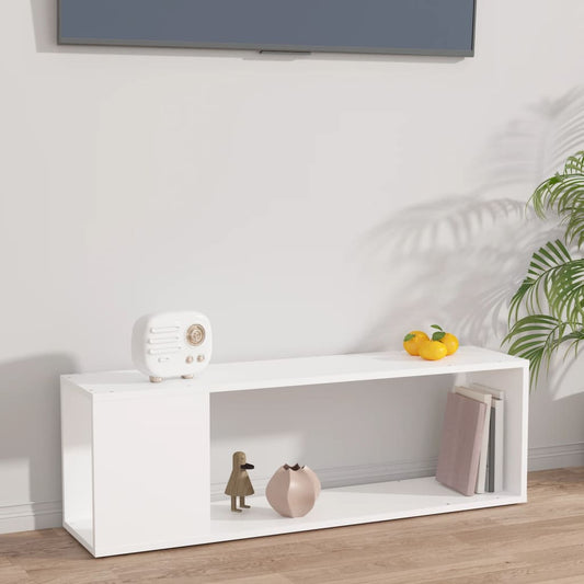 TV-Schrank Weiß 100x24x32 cm Holzwerkstoff - Premium Bücherregale & Bücherschränke  - Just €47.63! Shop now at homesales4u