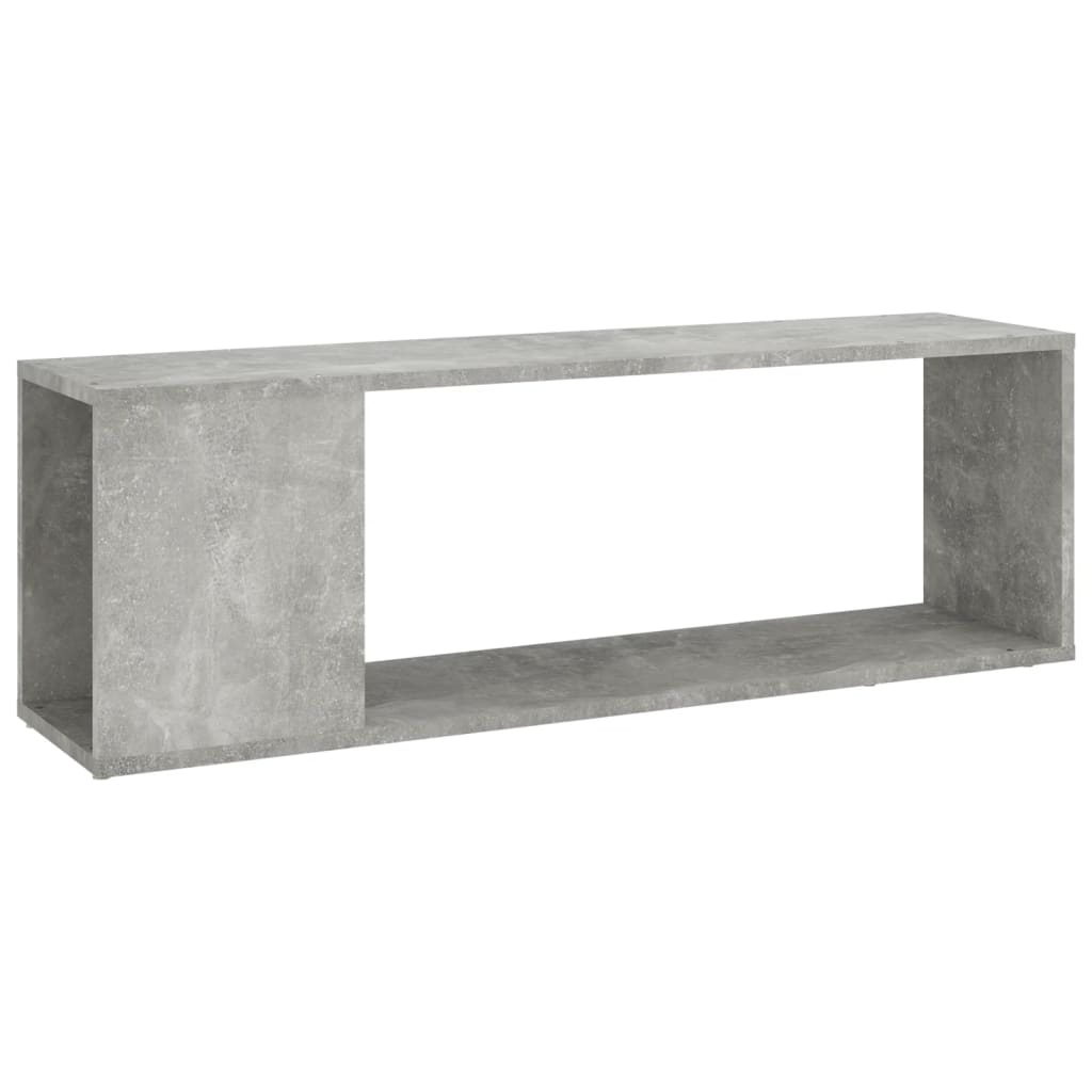 TV-Schrank Betongrau 100x24x32 cm Holzwerkstoff - Premium Bücherregale & Bücherschränke  - Just €42.34! Shop now at homesales4u