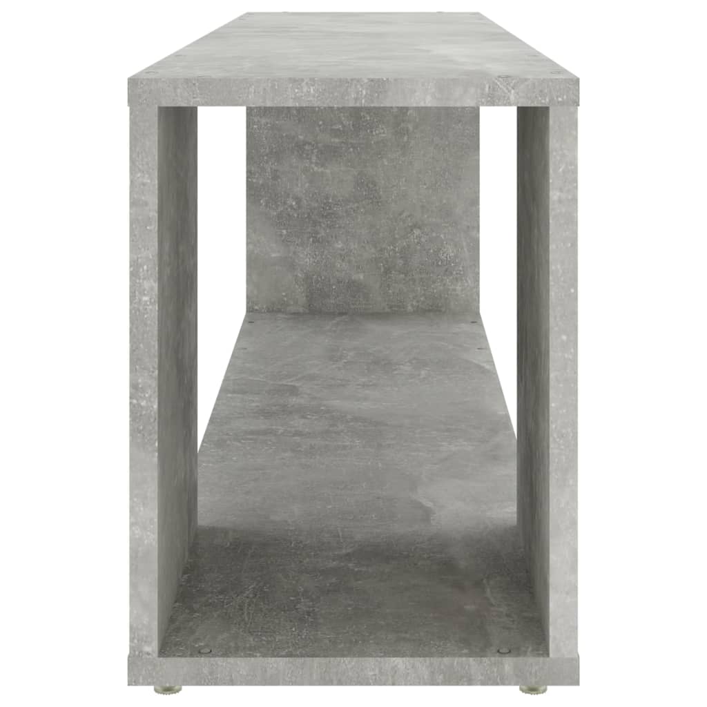 TV-Schrank Betongrau 100x24x32 cm Holzwerkstoff - Premium Bücherregale & Bücherschränke  - Just €42.34! Shop now at homesales4u