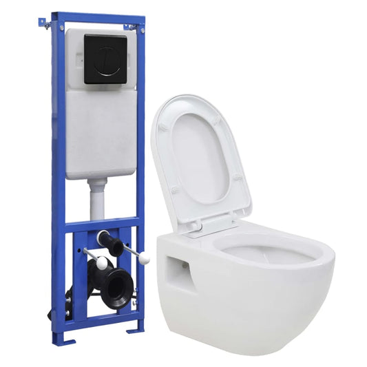 Hänge-Toilette mit Unterputzspülkasten Keramik - Premium Toiletten  - Just €387.64! Shop now at homesales4u