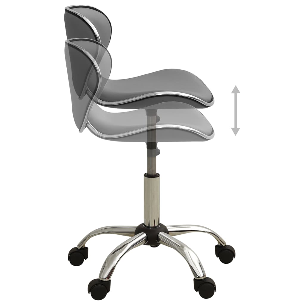 Bürostuhl Grau Kunstleder - Premium Bürostühle  - Just €96.03! Shop now at homesales4u