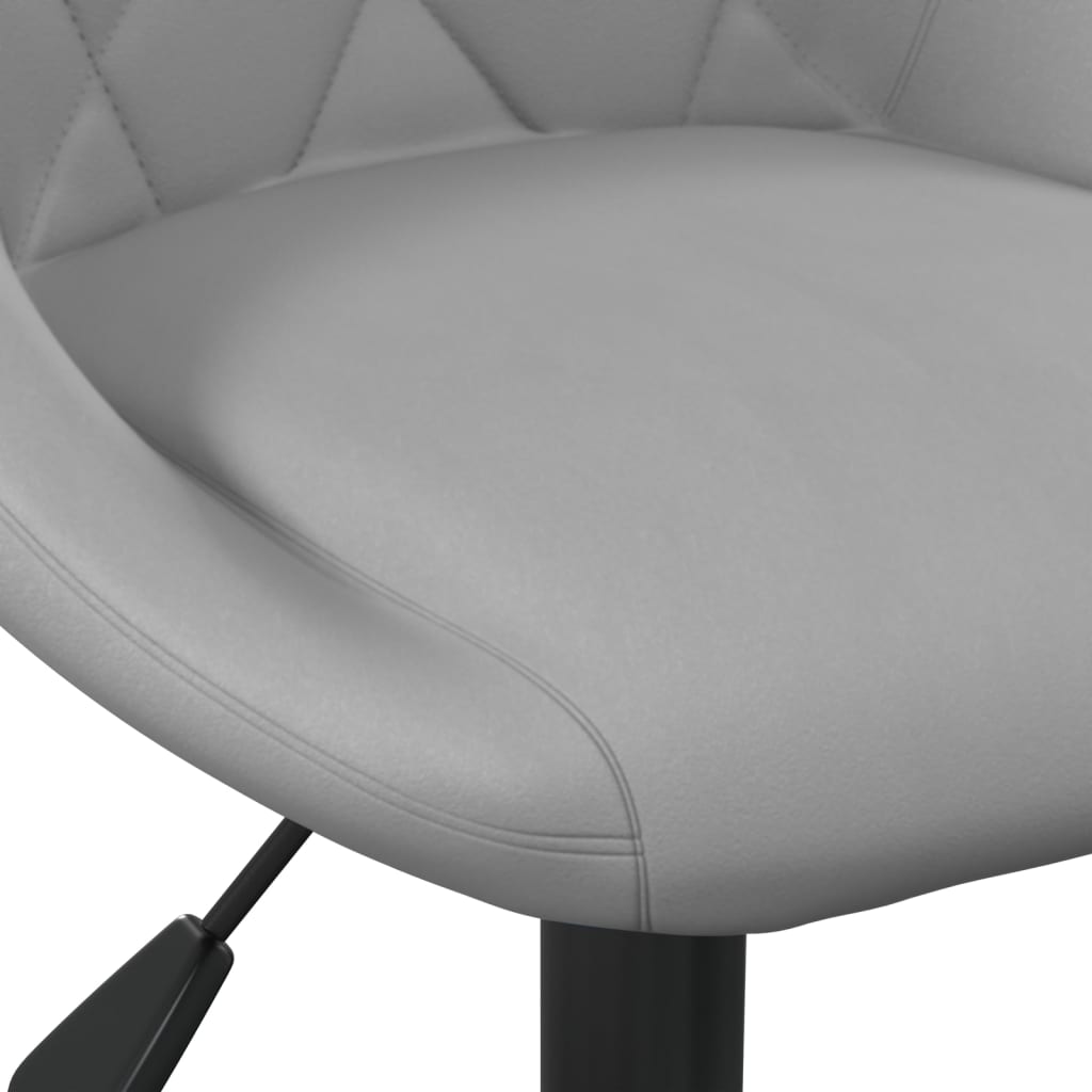 Bürostuhl Hellgrau Samt - Premium Bürostühle  - Just €100.31! Shop now at homesales4u