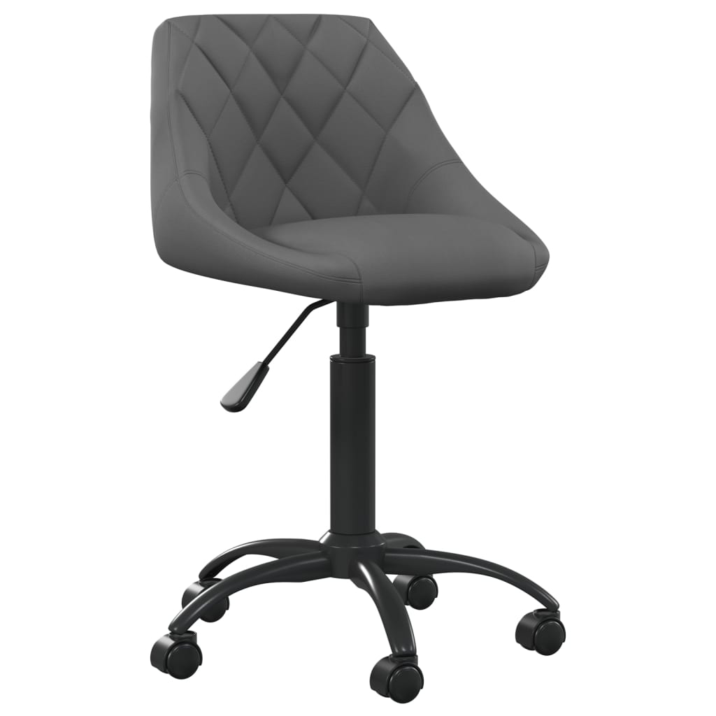Bürostuhl Dunkelgrau Samt - Premium Bürostühle  - Just €98.48! Shop now at homesales4u