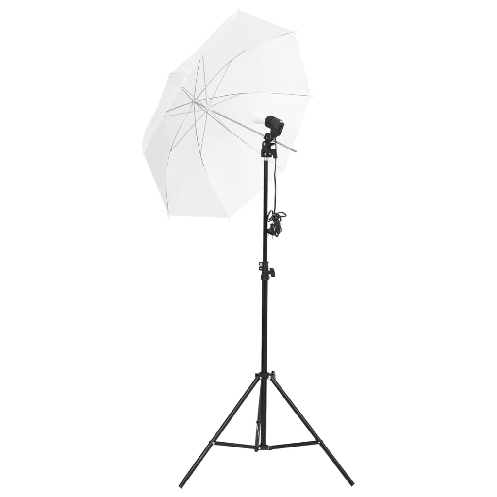 Fotostudio-Beleuchtung Set mit Hintergründen & Schirmen - Premium Studioscheinwerfer & -blitzgeräte  - Just €160.53! Shop now at homesales4u