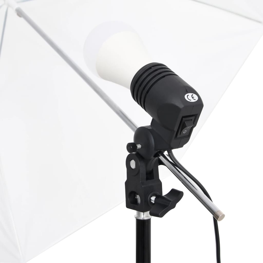 Fotostudio-Set mit Beleuchtung und Hintergrund - Premium Studioscheinwerfer & -blitzgeräte  - Just €208.57! Shop now at homesales4u