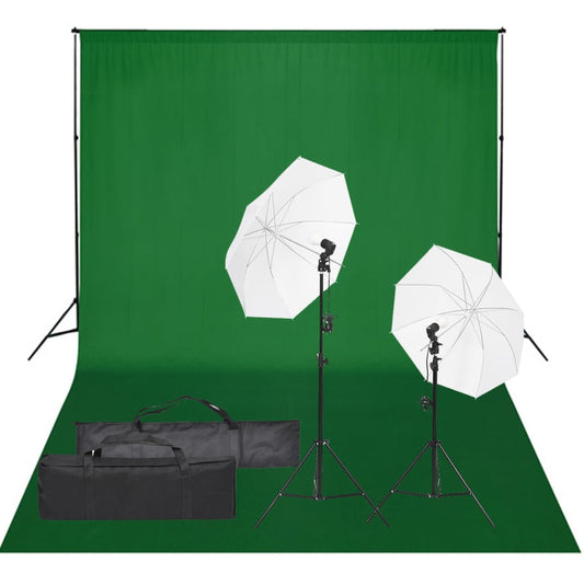 Fotostudio-Set mit Beleuchtung und Hintergrund - Premium Studioscheinwerfer & -blitzgeräte  - Just €191.90! Shop now at homesales4u