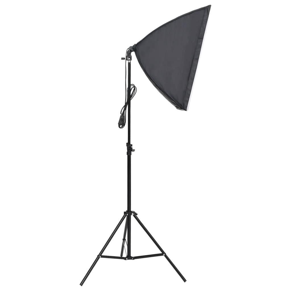 Fotostudio-Set mit Softbox und Hintergrund - Premium Studioscheinwerfer & -blitzgeräte  - Just €167.24! Shop now at homesales4u