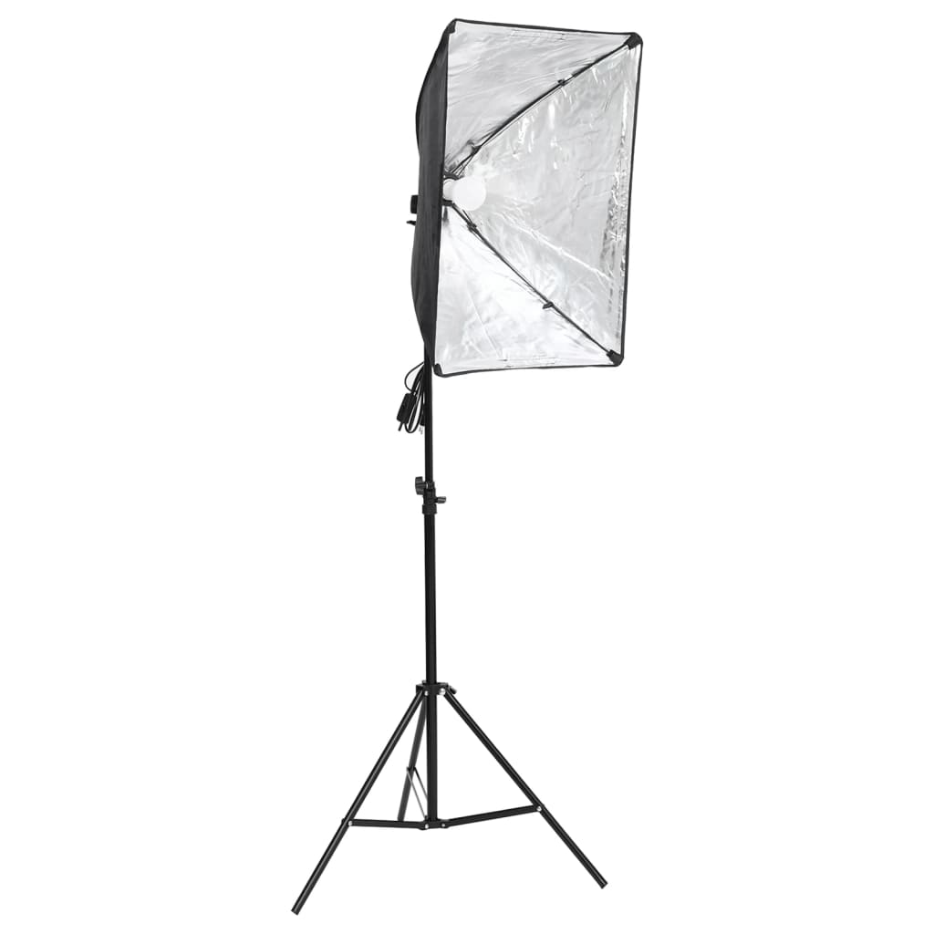 Fotostudio-Set mit Softbox und Hintergrund - Premium Studioscheinwerfer & -blitzgeräte  - Just €167.24! Shop now at homesales4u