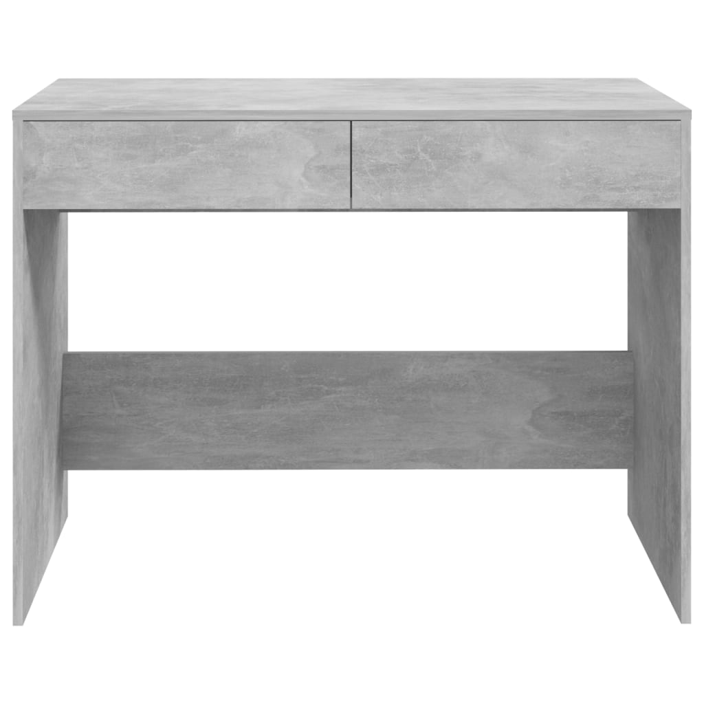 Schreibtisch Betongrau 101x50x76,5 cm Holzwerkstoff - Premium Schreibtische  - Just €89.75! Shop now at homesales4u
