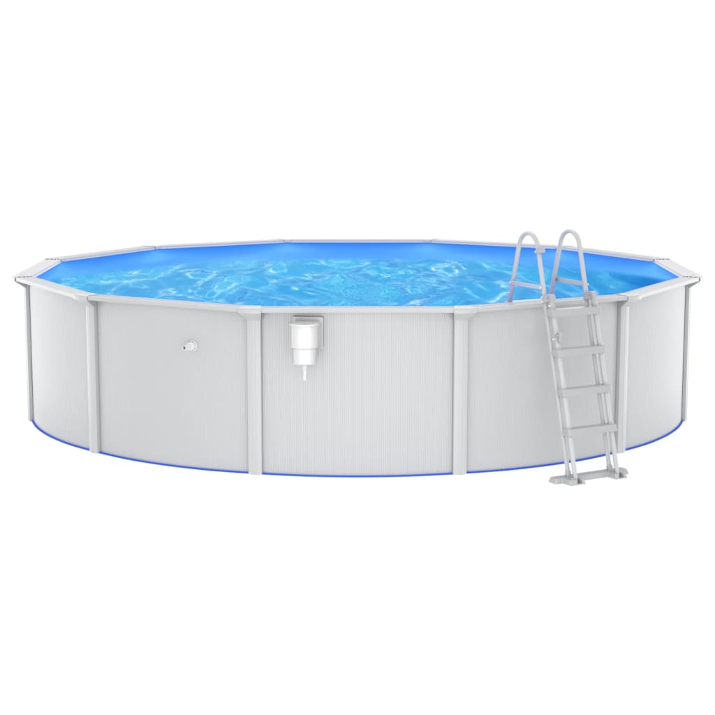 Pool mit Sicherheitsleiter 550x120 cm - Premium Pools  - Just €1653.27! Shop now at homesales4u