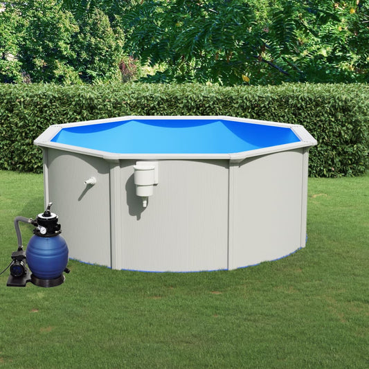 Pool mit Sandfilterpumpe 300x120 cm - Premium Pools  - Just €1520.39! Shop now at homesales4u