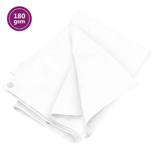 Abdeckplane 180 g/m² 6x10 m Weiß HDPE - Premium Planen  - Just €103.95! Shop now at homesales4u