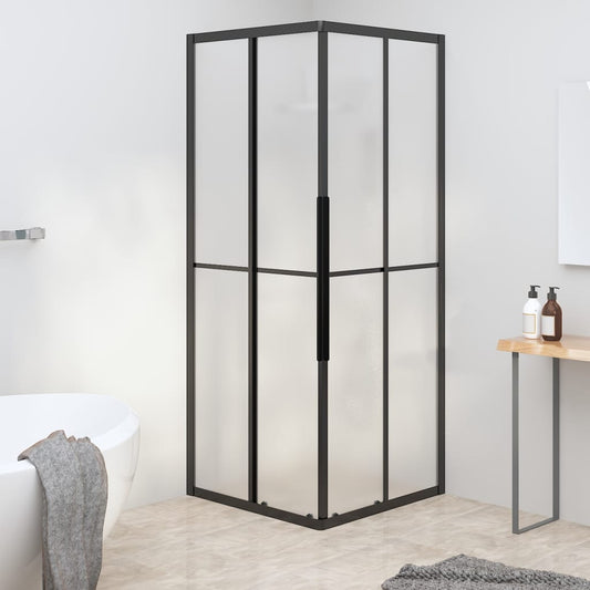 Duschkabine Matt ESG 70x70x180 cm Schwarz - Premium Duschkabinen & -türen  - Just €333.02! Shop now at homesales4u