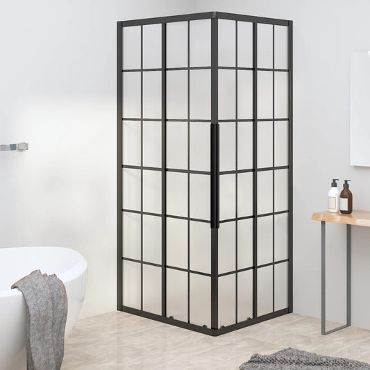 Duschkabine Matt ESG 80x70x180 cm Schwarz - Premium Duschkabinen & -türen  - Just €337.08! Shop now at homesales4u