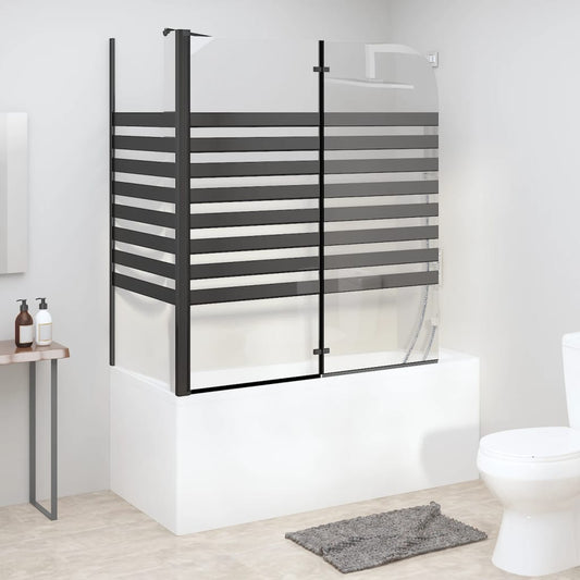 Duschabtrennung 120x68x130 cm Hartglas Gestreift - Premium Duschkabinen & -türen  - Just €313.18! Shop now at homesales4u