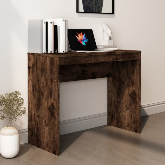 Schreibtisch Räuchereiche 90x40x72 cm Holzwerkstoff - Premium Schreibtische  - Just €54.04! Shop now at homesales4u
