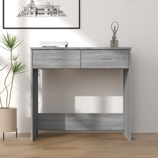 Schreibtisch Grau Sonoma 80x40x75 cm Holzwerkstoff - Premium Schreibtische  - Just €65.17! Shop now at homesales4u