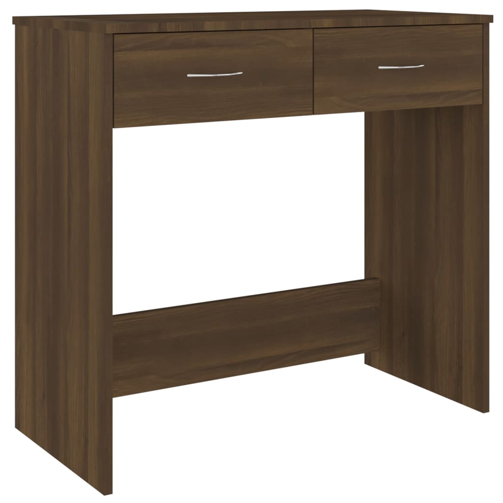 Schreibtisch Braun Eichen-Optik 80x40x75 cm Holzwerkstoff - Premium Schreibtische  - Just €70.28! Shop now at homesales4u