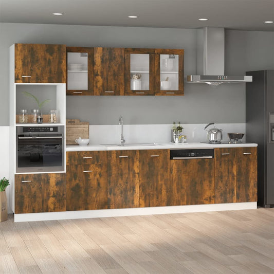 Unterschrank Lyon Räuchereiche 60x46x81,5 cm Holzwerkstoff - Premium Küchenschränke  - Just €68.84! Shop now at homesales4u