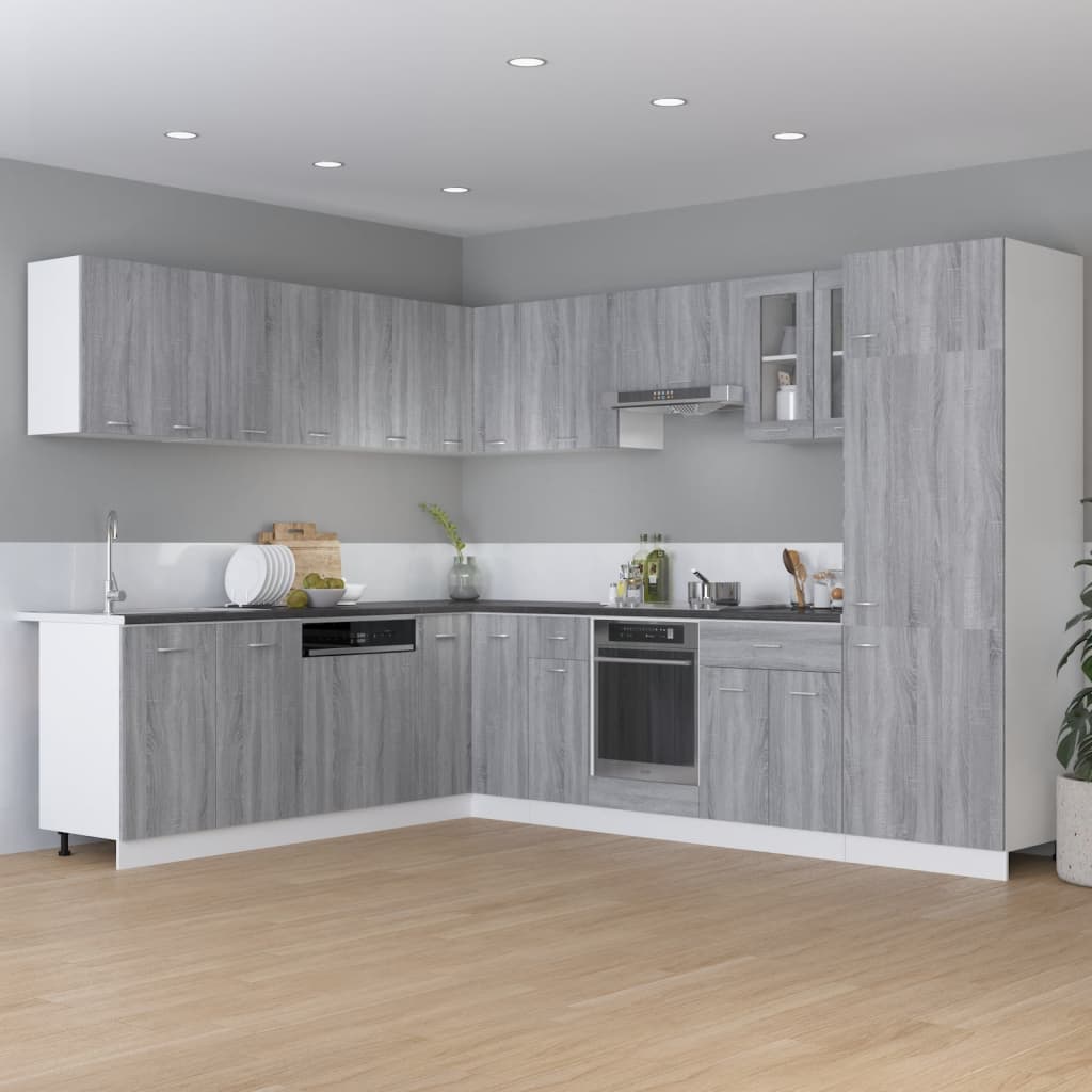 Hängeschrank Lyon Grau Sonoma 50x31x60 cm Holzwerkstoff - Premium Küchenschränke  - Just €69.16! Shop now at homesales4u