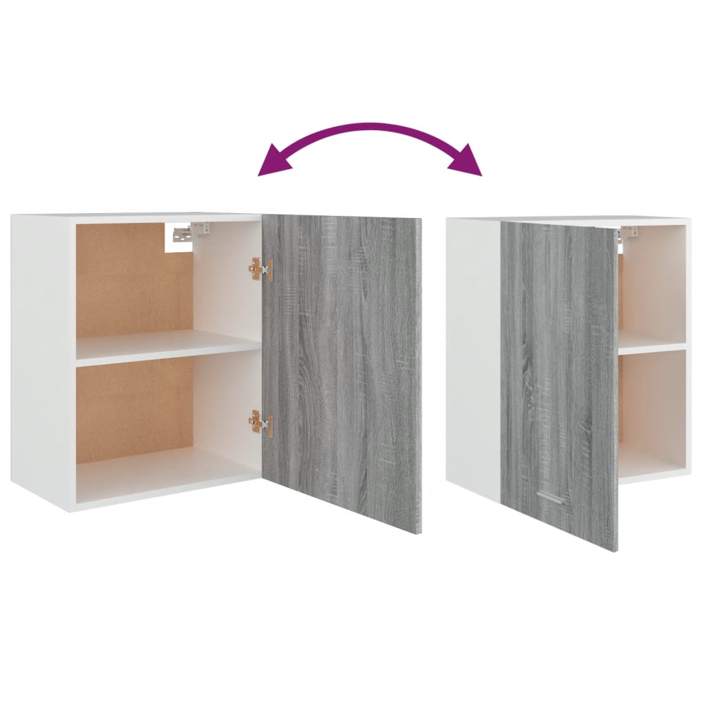 Hängeschrank Lyon Grau Sonoma 50x31x60 cm Holzwerkstoff - Premium Küchenschränke  - Just €69.16! Shop now at homesales4u