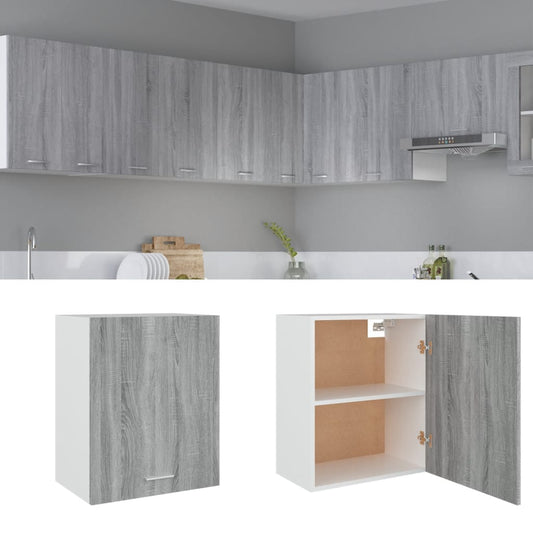 Hängeschrank Lyon Grau Sonoma 50x31x60 cm Holzwerkstoff - Premium Küchenschränke  - Just €69.16! Shop now at homesales4u